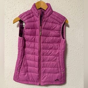 Women's Pink Down Vest